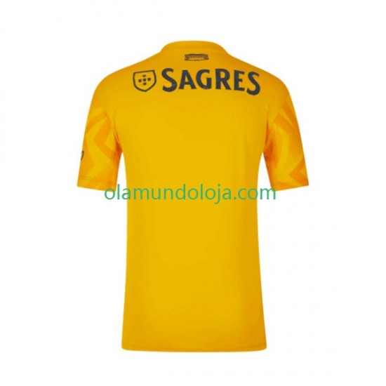 Camisola Benfica Homem Equipamento Segundo 2022-2023 Manga Curta